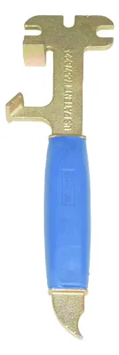 Vestil PAIL-PAL steel pail pals (pail opener) shown from an alternate angle