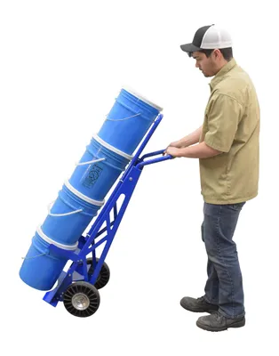 Vestil PAIL-T pail hand truck shown from an alternate angle