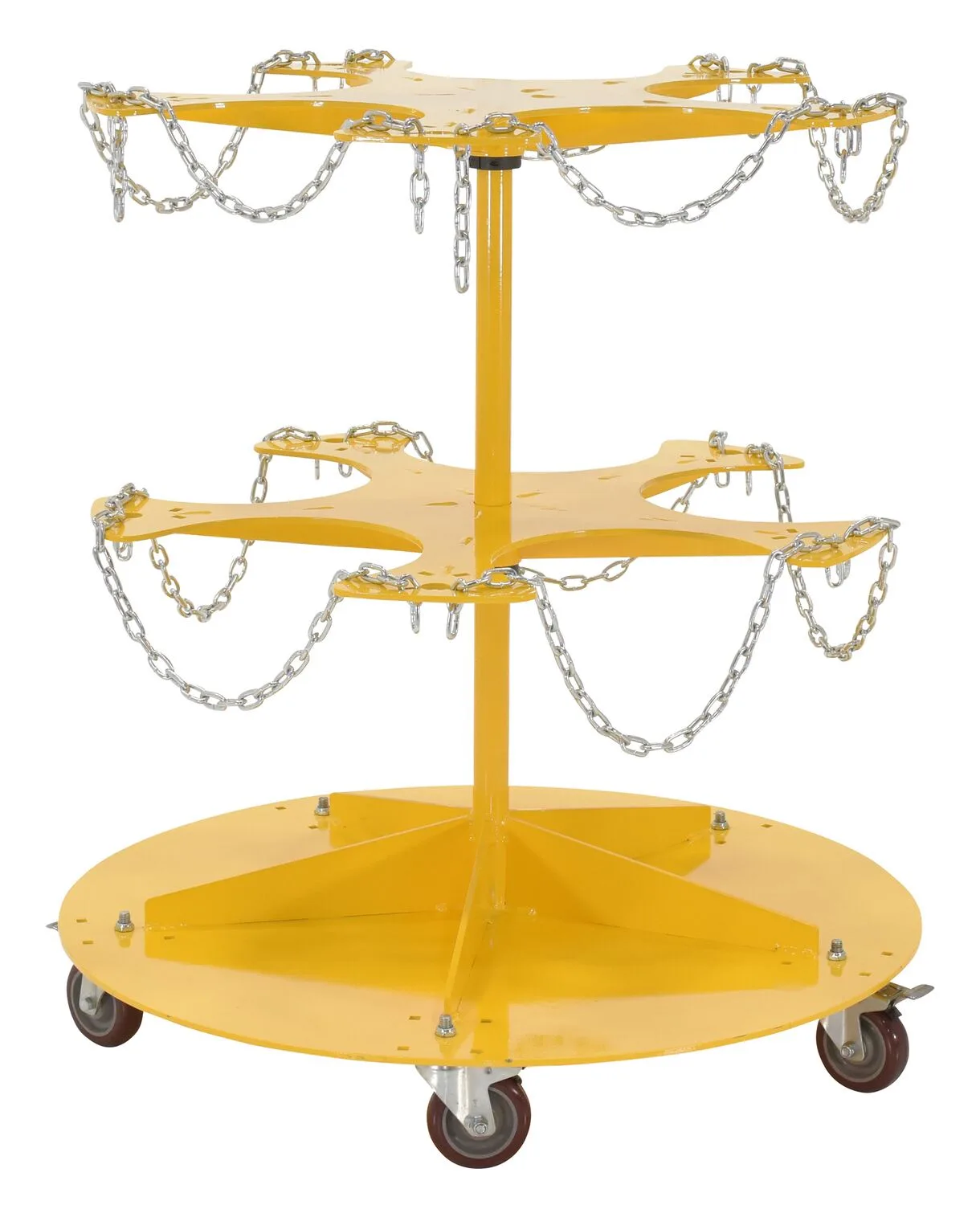 Vestil PAIL-T2-CAR-10-CK pail carousel rack