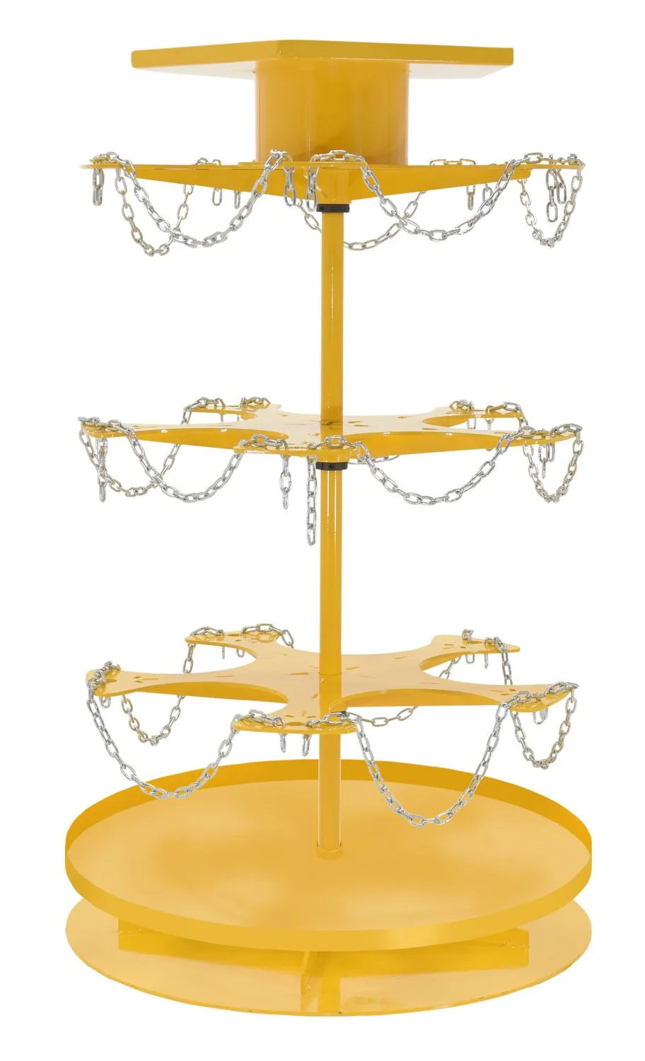 Vestil PAIL-T3-CAR-15 pail carousel rack