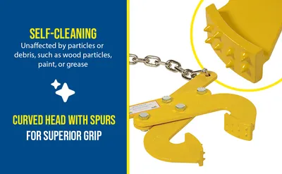 Vestil PAL-LP pallet puller feature highlights