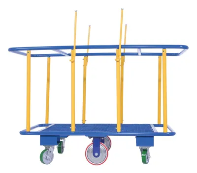 Vestil PANEL-H horizontal panel cart shown from an alternate angle