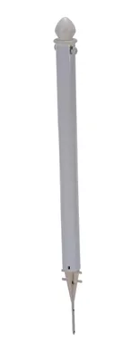 Vestil PCB-W-G plastic chain barricade shown from an alternate angle