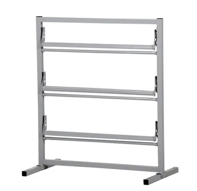 Vestil Steel Paper Dispenser Stand 3 Tiered 30 In. Roll Width 219 Lb. Capacity Gray