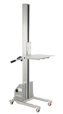 Vestil Aluminum Quick Lift DC Powered 72 In. Raised Height 125 Lb. Capacity