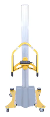 Vestil PEL-100A-D3-SWA material pallet stretch wrap machine shown from an alternate angle