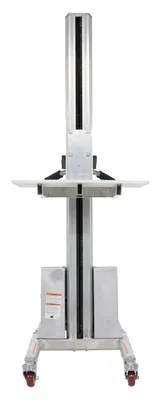 Vestil PEL-88A-D3 powered quick lift shown from an alternate angle