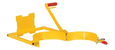 Vestil Steel Quick Lift Pail Dumper Attachment For PEL Models 125 Lb. Capacity Yellow