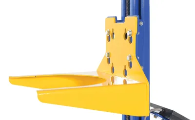 Vestil Steel Quick Lift Pail Lifter Attachment For PEL Models 100 Lb. Capacity Yellow