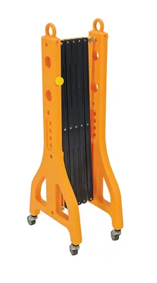 Vestil PEXGATE-30-C expand-a-gate shown from an alternate angle