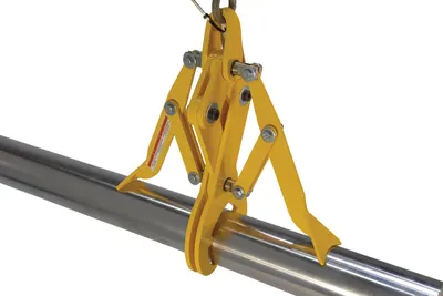 Vestil PG-C-045 heavy-duty pipe grab shown from an alternate angle