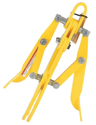 Vestil PG-C-140 heavy-duty pipe grab shown from an alternate angle