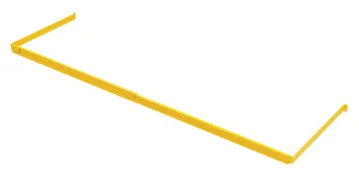 Vestil Steel Adjustable Pallet Guide Stop Yellow