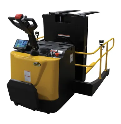 Vestil PI-P-SL-3000-4088 portable pallet inverter shown from an alternate angle