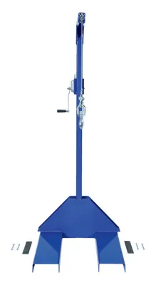 Vestil PJ-LIFT pallet truck hoist shown from an alternate angle