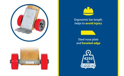Vestil PLB-7 pry-lever bar feature highlights
