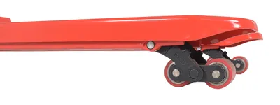 Vestil PM-2048-SCL-LP-PT pallet trucks with digital scale shown from an alternate angle