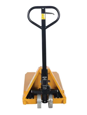 Vestil PM10-2245 full featured pallet truck shown from an alternate angle