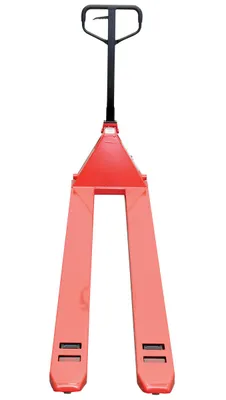Vestil PM4-2096 full featured pallet truck shown from an alternate angle