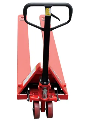 Vestil PM4-2096 full featured pallet truck shown from an alternate angle