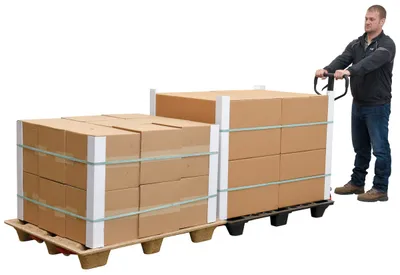 Vestil PM4-2096 full featured pallet truck shown from an alternate angle