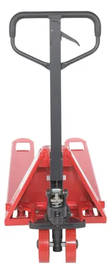 Vestil PM4-2148-LP low profile pallet truck shown from an alternate angle