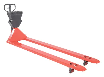 Vestil PM4-2796-UP-002 pallet trucks with p-caddy