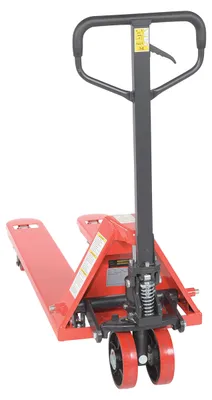 Vestil PM5-2048 full featured pallet truck shown from an alternate angle