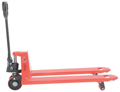 Vestil PM5-2048 full featured pallet truck shown from an alternate angle