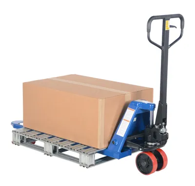 Vestil PM5-2048-QL quick lift pallet truck shown from an alternate angle