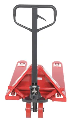Vestil PM5-2742 full featured pallet truck shown from an alternate angle