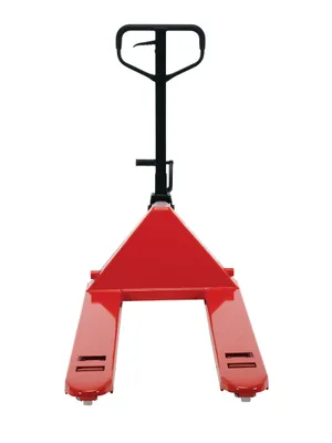 Vestil PM5-2748-FP full featured pallet truck shown from an alternate angle