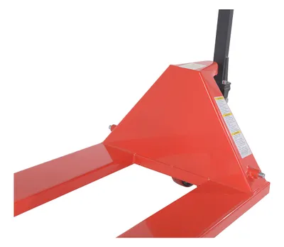 Vestil PM5-2748 full featured pallet truck shown from an alternate angle