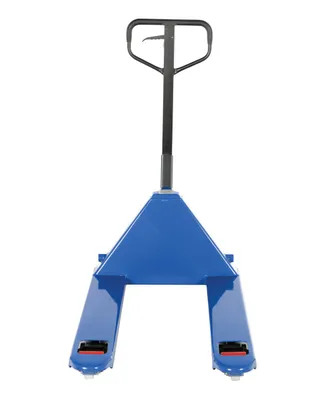 Vestil PM5-2748-QL quick lift pallet truck shown from an alternate angle