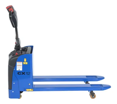 Vestil PMC-EPT-2045 electric pallet truck shown from an alternate angle