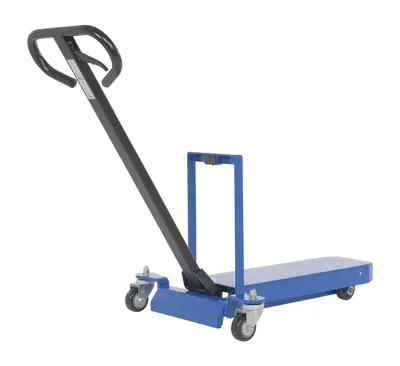 Vestil PMSF-M-400 pallet master single fork shown from an alternate angle