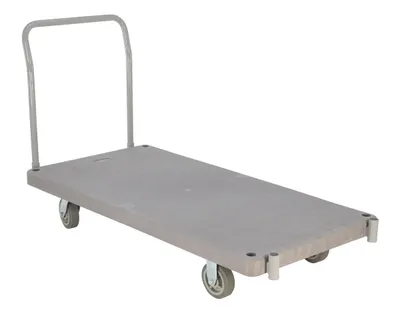 Vestil PPT-2-41 heavy-duty plastic platform truck