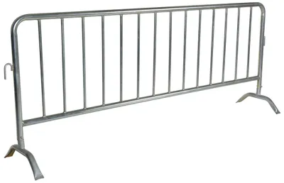 Vestil PRAIL-102-HD-G crowd control interlocking barrier