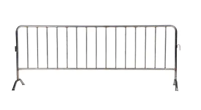 Vestil PRAIL-102-HD-SS crowd control interlocking barrier