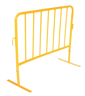 Vestil PRAIL-48-Y-FF crowd control interlocking barrier