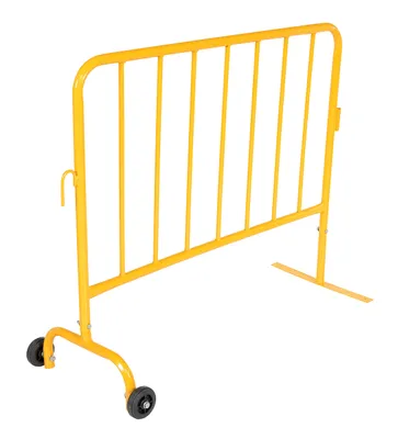 Vestil PRAIL-48-Y-WF crowd control interlocking barrier
