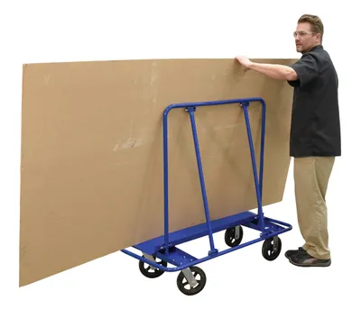 Vestil PRCT-S-MR drywall & panel cart shown from an alternate angle