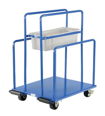 Vestil PRCT panel cart shown from an alternate angle