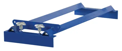 Vestil PRDC-42 pallet rack drum cradle shown from an alternate angle