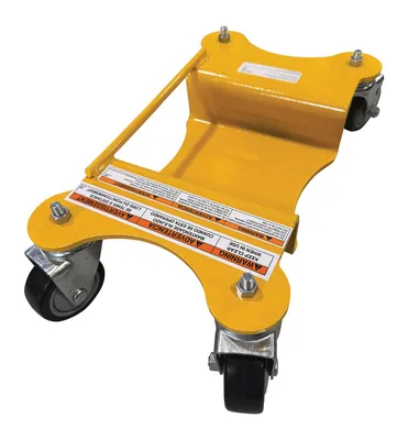 Vestil PRRJ-DOL pallet rack lifting dolly shown from an alternate angle