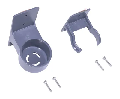 Vestil PTA-P-SWC stretch wrap caddy shown from an alternate angle