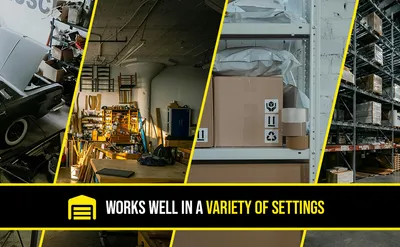 Vestil PVCG-B pvc edge guard feature highlights