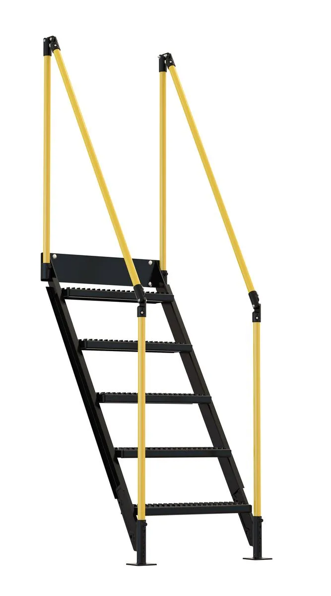 Vestil PWPS-ST-5-60-BKYL modular steel work platform system