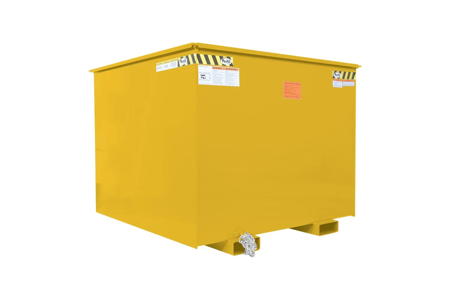 Vestil R-250-HD-YL rotational box hopper