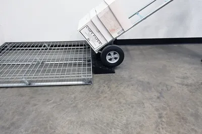 Vestil RCR-23 rubber ramp shown from an alternate angle